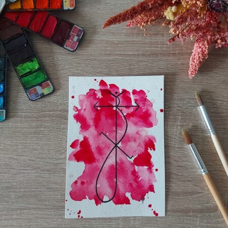 Sigil d'intention J'attire les bonnes personnes dans ma vie