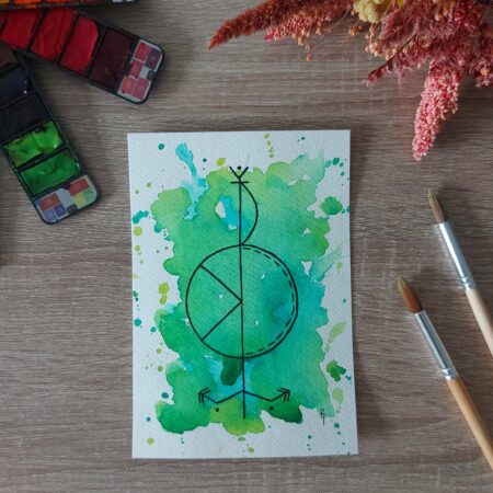 Sigil d'intention Je suis en paix avec moi-même