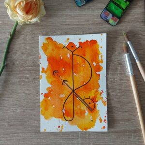 Sigil d'intention "Je vis dans l'instant présent"