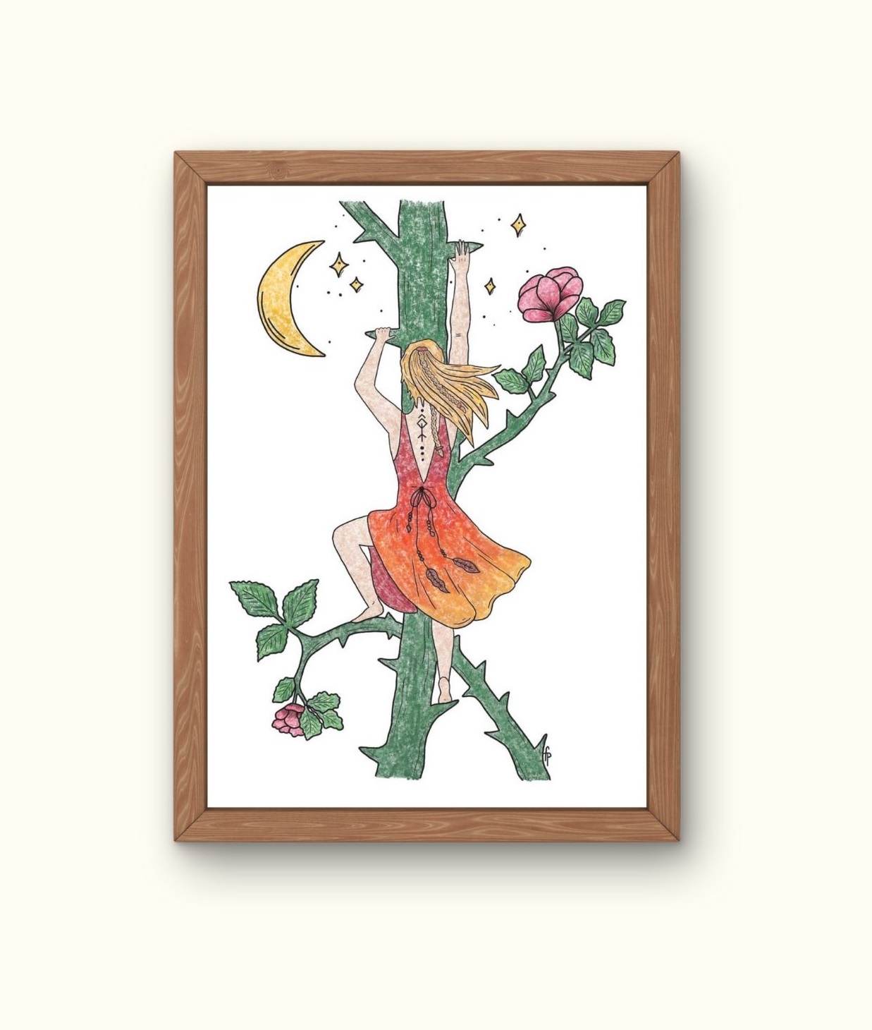 Danse avec les épines - Carte A6 – Image 2