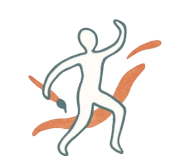 les artistes en mouvement