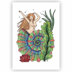 Éveil naissant, illustration symbolique pour cultiver son intuition, écouter son monde intérieur et accueillir ce qui émerge en soi.