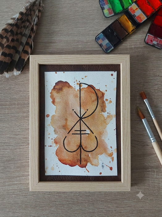 Sigil d'intention Je rayonne et j'attire le positif