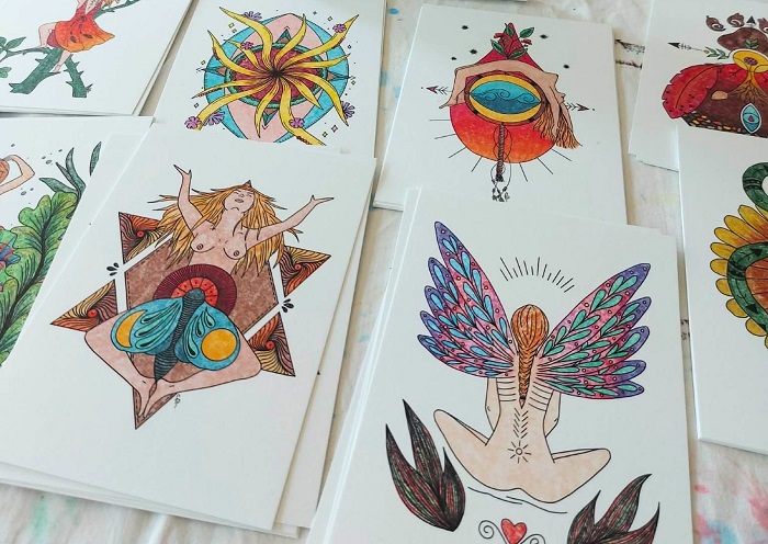 artiste angers, illustration symbolique et créations, sigils personnalisés
