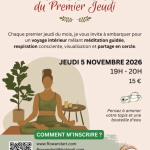 Cercle mensuel du 1er Jeudi - cercle méditation et relaxation - Angers - 5 novembre 2026