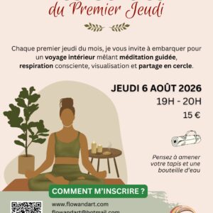Cercle mensuel du 1er Jeudi - cercle méditation et relaxation - Angers - 6 août 2026