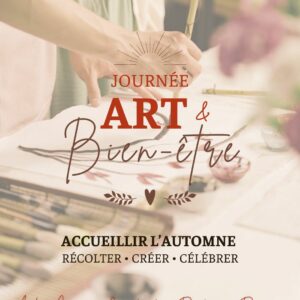 Journée créative art et bien être sur Angers