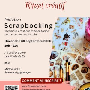 Atelier scrapbooking, atelier créatif angers