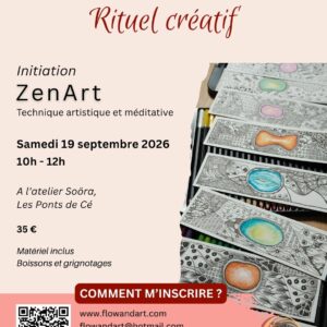 Atelier créatif angers - initiation au zenart