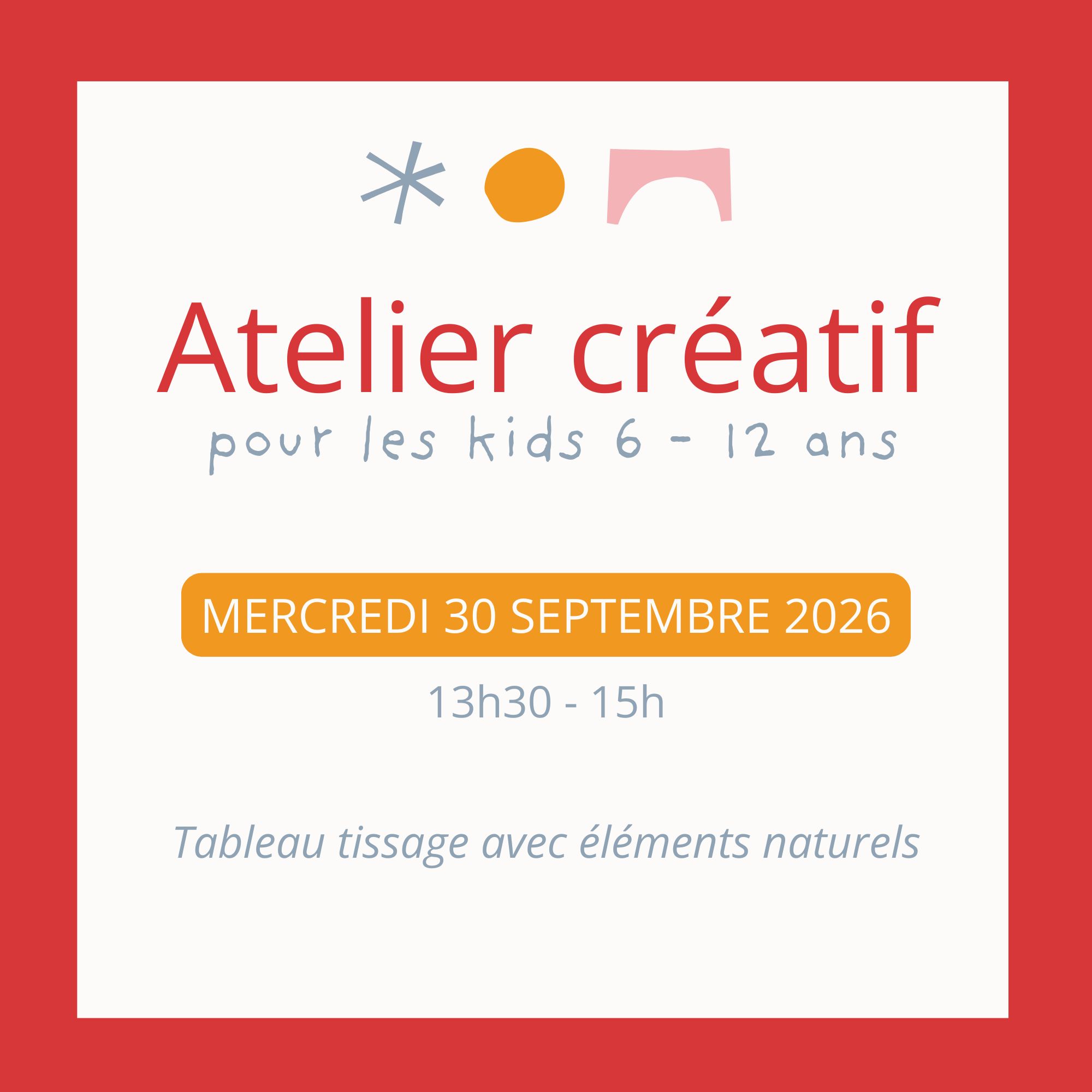 Atelier créatifs enfants Les Ponts de Cé près d'Angers