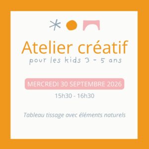 Atelier créatifs enfants Les Ponts de Cé près d'Angers