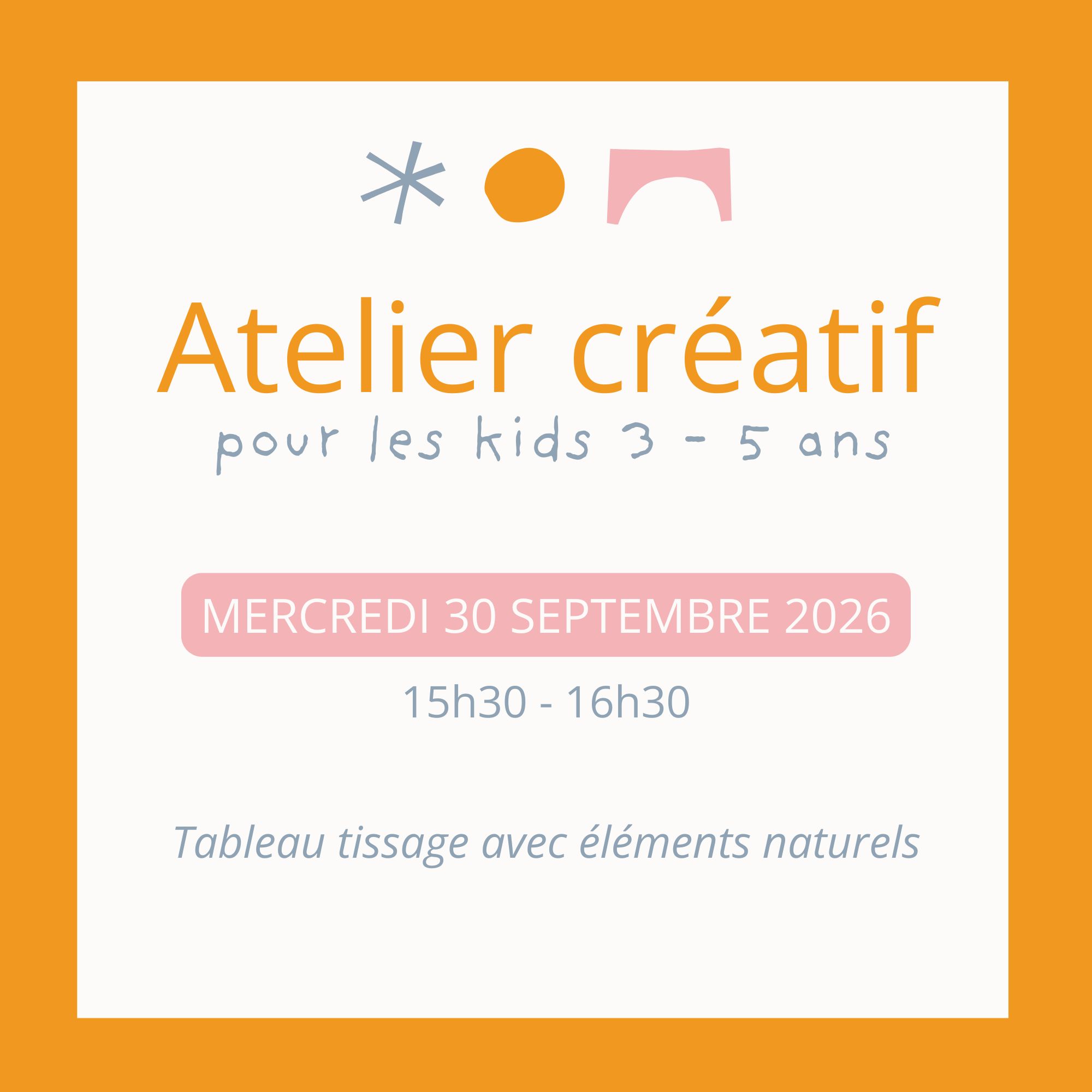 Atelier créatifs enfants Les Ponts de Cé près d'Angers