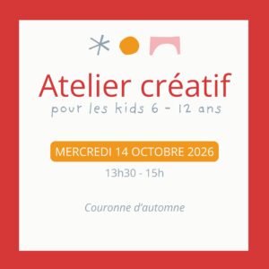 Atelier créatifs enfants Les Ponts de Cé près d'Angers