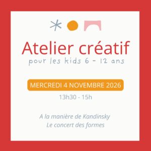 Atelier créatifs enfants Les Ponts de Cé près d'Angers