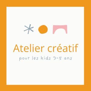Atelier créatif pour les enfants 3-5 ans, sur les Ponts de Cé près d'Angers