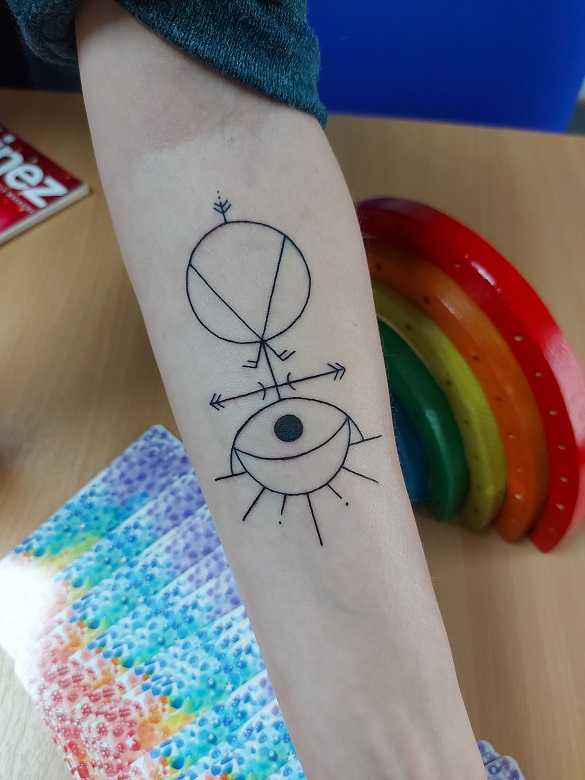 sigil intention tatouage